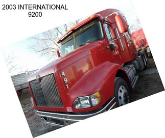 2003 INTERNATIONAL 9200