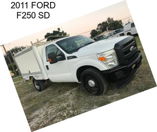 2011 FORD F250 SD