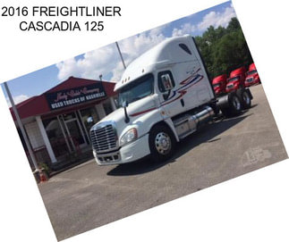 2016 FREIGHTLINER CASCADIA 125