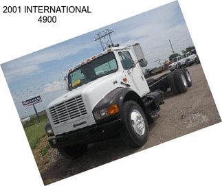 2001 INTERNATIONAL 4900