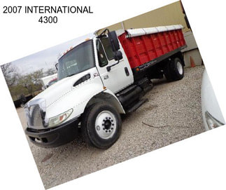 2007 INTERNATIONAL 4300