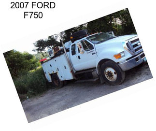 2007 FORD F750