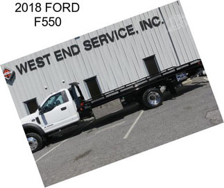 2018 FORD F550