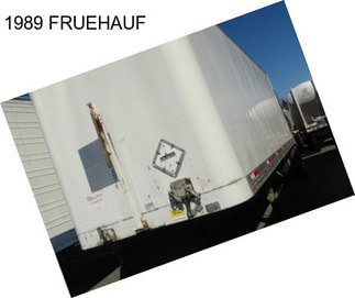 1989 FRUEHAUF