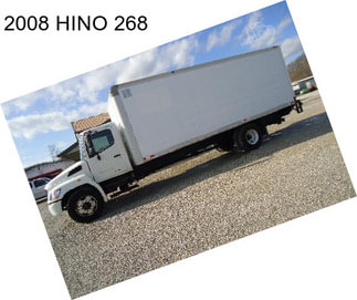 2008 HINO 268