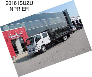 2018 ISUZU NPR EFI