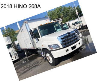 2018 HINO 268A