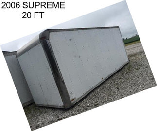 2006 SUPREME 20 FT