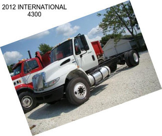 2012 INTERNATIONAL 4300