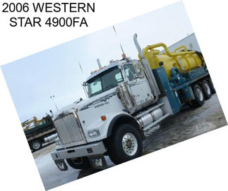 2006 WESTERN STAR 4900FA