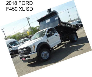 2018 FORD F450 XL SD