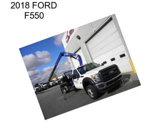 2018 FORD F550