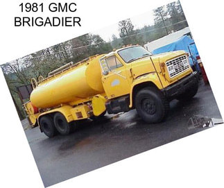 1981 GMC BRIGADIER