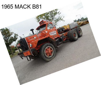 1965 MACK B81