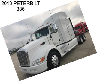 2013 PETERBILT 386