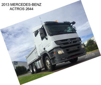 2013 MERCEDES-BENZ ACTROS 2644