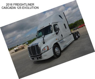 2016 FREIGHTLINER CASCADIA 125 EVOLUTION