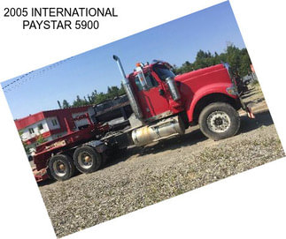 2005 INTERNATIONAL PAYSTAR 5900