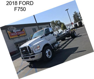 2018 FORD F750