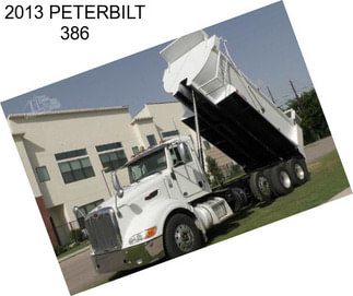 2013 PETERBILT 386