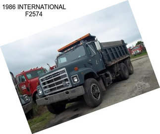 1986 INTERNATIONAL F2574