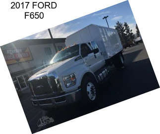 2017 FORD F650