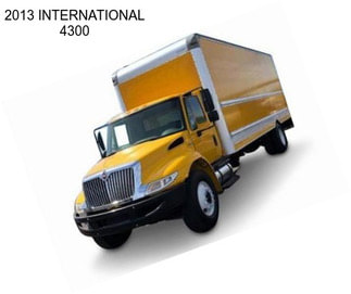 2013 INTERNATIONAL 4300