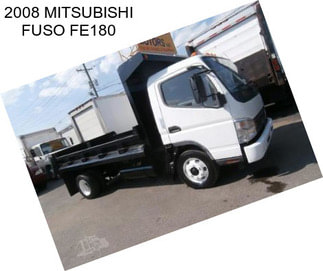 2008 MITSUBISHI FUSO FE180