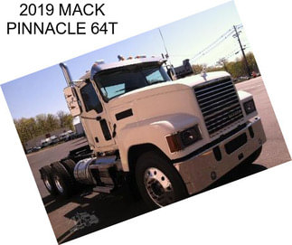 2019 MACK PINNACLE 64T