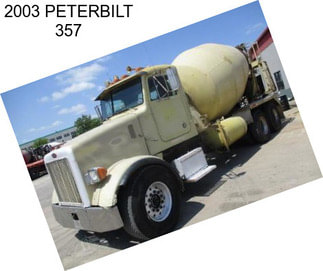 2003 PETERBILT 357