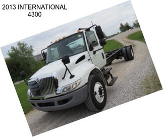 2013 INTERNATIONAL 4300