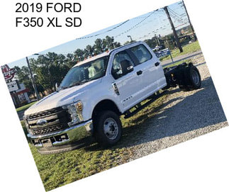 2019 FORD F350 XL SD