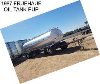 1987 FRUEHAUF OIL TANK PUP