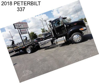 2018 PETERBILT 337