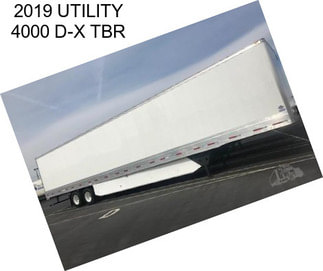 2019 UTILITY 4000 D-X TBR