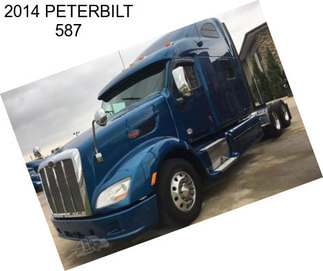 2014 PETERBILT 587