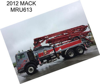 2012 MACK MRU613