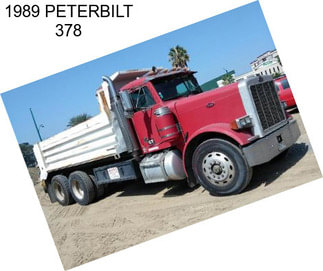 1989 PETERBILT 378