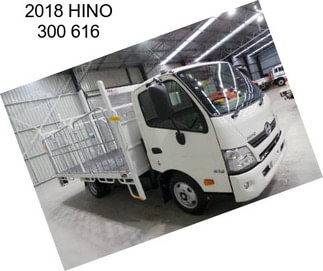 2018 HINO 300 616