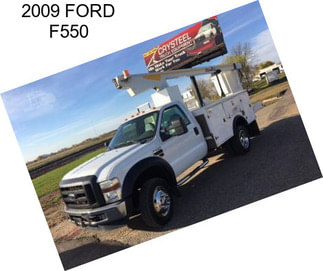 2009 FORD F550