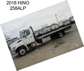 2018 HINO 258ALP