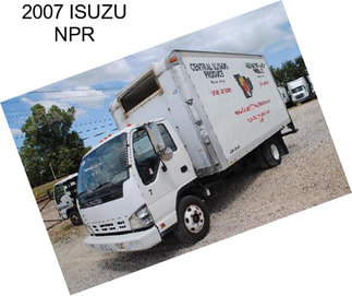 2007 ISUZU NPR