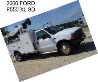 2000 FORD F550 XL SD