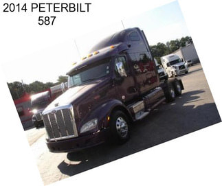 2014 PETERBILT 587