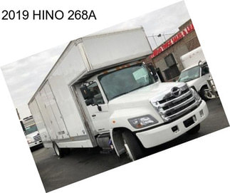 2019 HINO 268A