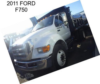 2011 FORD F750