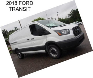 2018 FORD TRANSIT