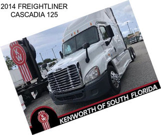 2014 FREIGHTLINER CASCADIA 125