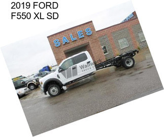 2019 FORD F550 XL SD
