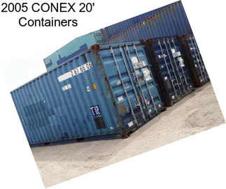 2005 CONEX 20\' Containers